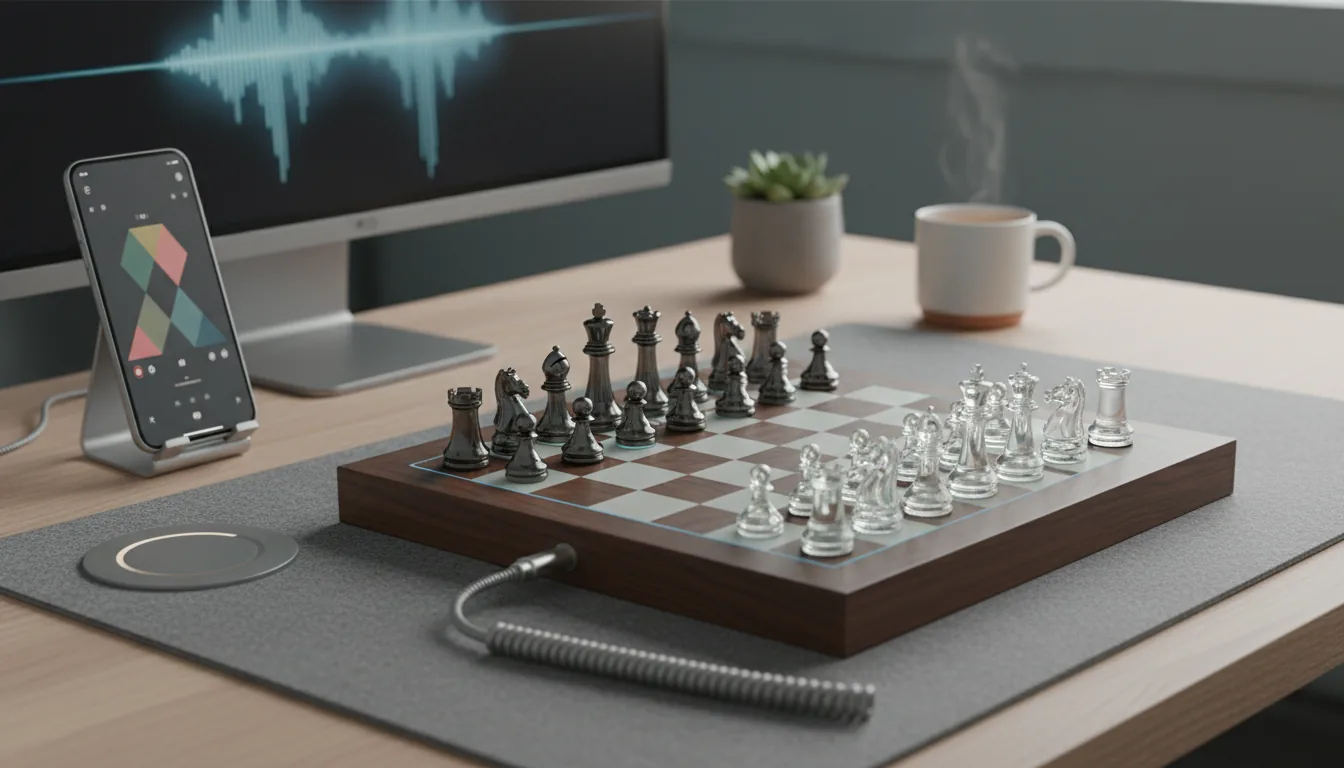 Échiquier électronique ou application chess.com, que choisir